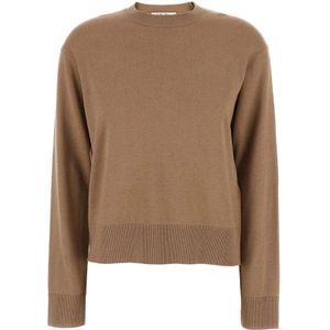 Max Mara, Dames, Truien, Beige, Maat: S