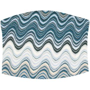 MC2 Saint Barth, Dames, Tops, Blauw, Maat: L Katoen,