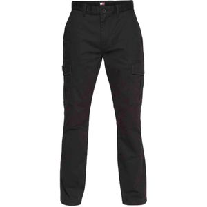Jeans - Black - Met Riemlussen - Steekzakken - Cargozakken - Ritssluiting