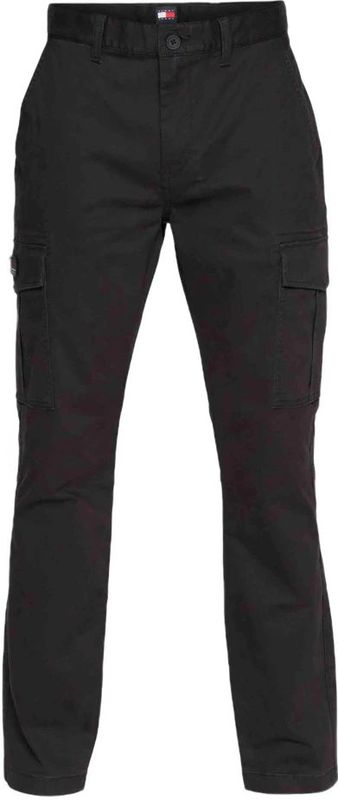Tommy Jeans Cargobroek 'AUSTIN'  zwart