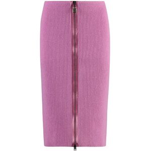 Tom Ford, Dames, Rokken, Roze, Maat: XS Zijde,