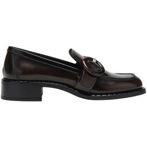 Prada, Dames, Schoenen, Bruin, Maat: 37 1/2 EU