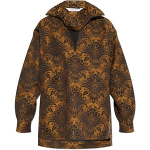 Max Mara, Dames, Blouses & Shirts, Bruin, Maat: M Wol,