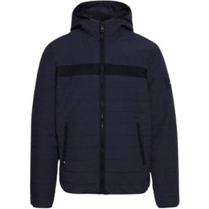 Tommy Hilfiger, Heren, Jassen, Blauw, Maat: S Katoen,
