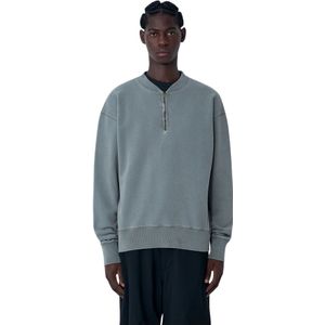 Maison Margiela, Heren, Sweatshirts & Hoodies, Grijs, Maat: M Katoen,