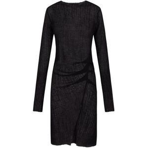 Cortana, Dames, Jurken, Zwart, Maat: XS Wol,