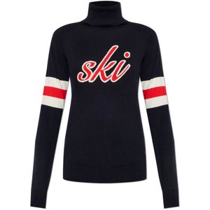 Perfect Moment, Dames, Truien, Blauw, Maat: M Wol,