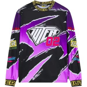 Iuter, Heren, Tops, Paars, Maat: XL Katoen,