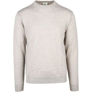Luigi Borrelli Napoli, Heren, Truien, Beige, Maat: L