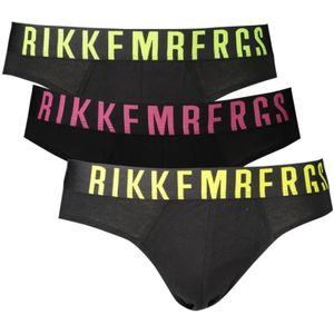 Bikkembergs, Heren, Ondergoed, Zwart, Maat: L Poliester,