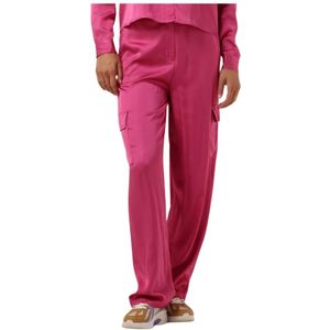 Selected Femme, Dames, Broeken, Roze, Maat: L Katoen,