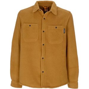 Timberland, Heren, Jassen, Bruin, Maat: L Fleece,