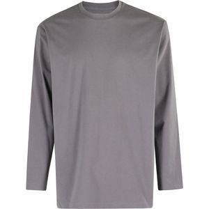 Y-3, Heren, Tops, Grijs, Maat: M Katoen,