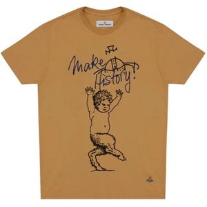 Vivienne Westwood, Dames, Tops, Beige, Maat: S Katoen,