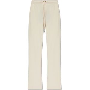 Versace, Dames, Broeken, Beige, Maat: XS Wol,