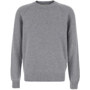 La Fileria, Heren, Truien, Grijs, Maat: 3XL Kasjmier,