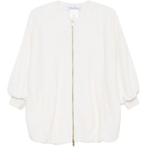 Max Mara, Dames, Sweatshirts & Hoodies, Wit, Maat: S Zijde,