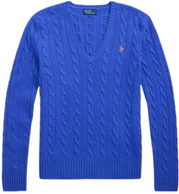 Polo Ralph Lauren - KIMBERLY - Gebreide Pullover - Dames - V-hals - Nauwsluitend Model