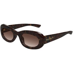 Alexander McQueen, Dames, Accessoires, Bruin, Maat: 53 MM