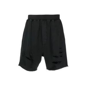 Dsquared2 Zwarte Bermuda Shorts met Stijlvol Ontwerp , Black , Heren , Maat: L