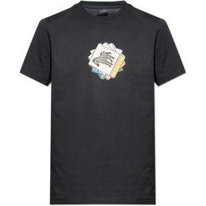 PS By Paul Smith, Heren, Tops, Zwart, Maat: L