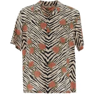 Celine, Heren, Overhemden, Veelkleurig, Maat: M Zijde,