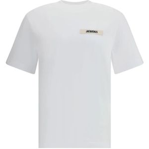 Jacquemus, Heren, Tops, Wit, Maat: XS Katoen,