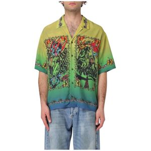 Magliano, Heren, Overhemden, Veelkleurig, Maat: M Zijde,