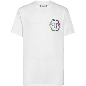 Philipp Plein - T-shirt - Wit - Katoen