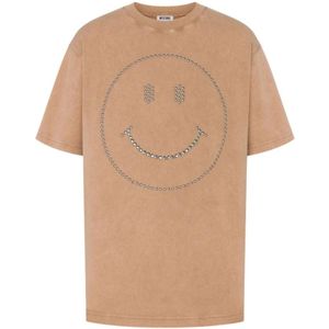 Moschino, Heren, Tops, Bruin, Maat: XL