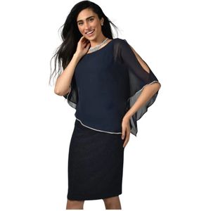 Frank Lyman, Dames, Blouses & Shirts, Blauw, Maat: M