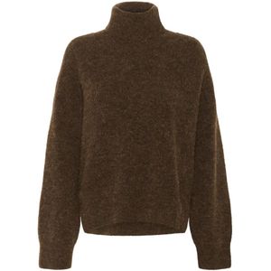 Gestuz, Dames, Truien, Bruin, Maat: L