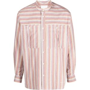 Isabel Marant, Heren, Overhemden, Roze, Maat: S Katoen,