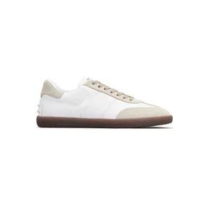 Tod's Sneakers , White , Heren , Maat: 42 1/2 EU