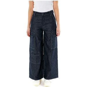 G-star, Dames, Jeans, Blauw, Maat: W24 Denim,