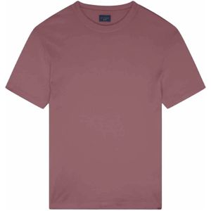 Paul & Shark - Yachting Logo - T-shirt - Paars - Katoen