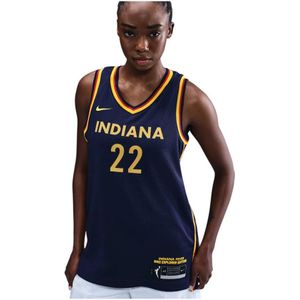 Nike, Dames, Sport, Blauw, Maat: XS Jersey,