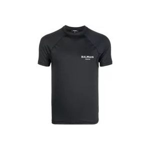 Balmain T-Hemden , Black , Heren , Maat: M