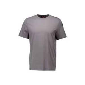 Parajumpers Shispare Grijs Heren T-shirt , Gray , Heren , Maat: 2XL
