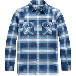 Ralph Lauren, Heren, Overhemden, Blauw, Maat: XL Katoen,