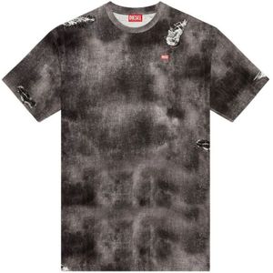 Diesel - Stijlvol T-Shirt - Multicolor - Katoen
