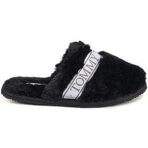 Tommy Hilfiger, Dames, Schoenen, Zwart, Maat: 37 1/2 EU Poliester,