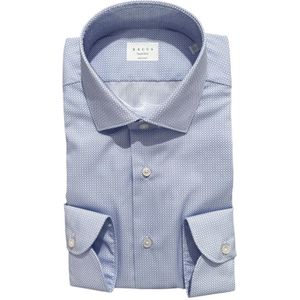 Xacus, Heren, Overhemden, Blauw, Maat: L Katoen,