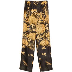 F.r.s For Restless Sleepers, Dames, Broeken, Veelkleurig, Maat: S Zijde,