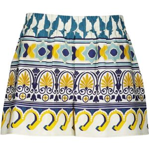 La DoubleJ, Dames, Korte broeken, Veelkleurig, Maat: XS Katoen,