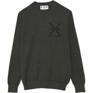 John Richmond, Heren, Truien, Groen, Maat: M Wol,