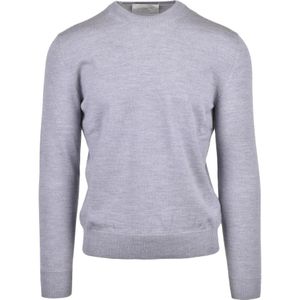 Ballantyne, Heren, Truien, Grijs, Maat: L Wol,