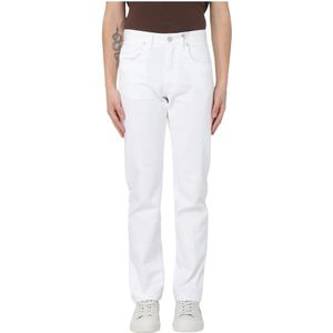 Fendi, Heren, Jeans, Wit, Maat: W34