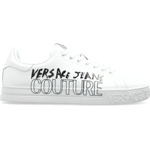 Versace Jeans Couture - Low-top Sneakers - Wit - 100% Leer