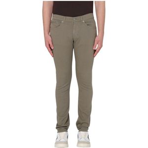 Dondup, Heren, Jeans, Beige, Maat: W35 Katoen,